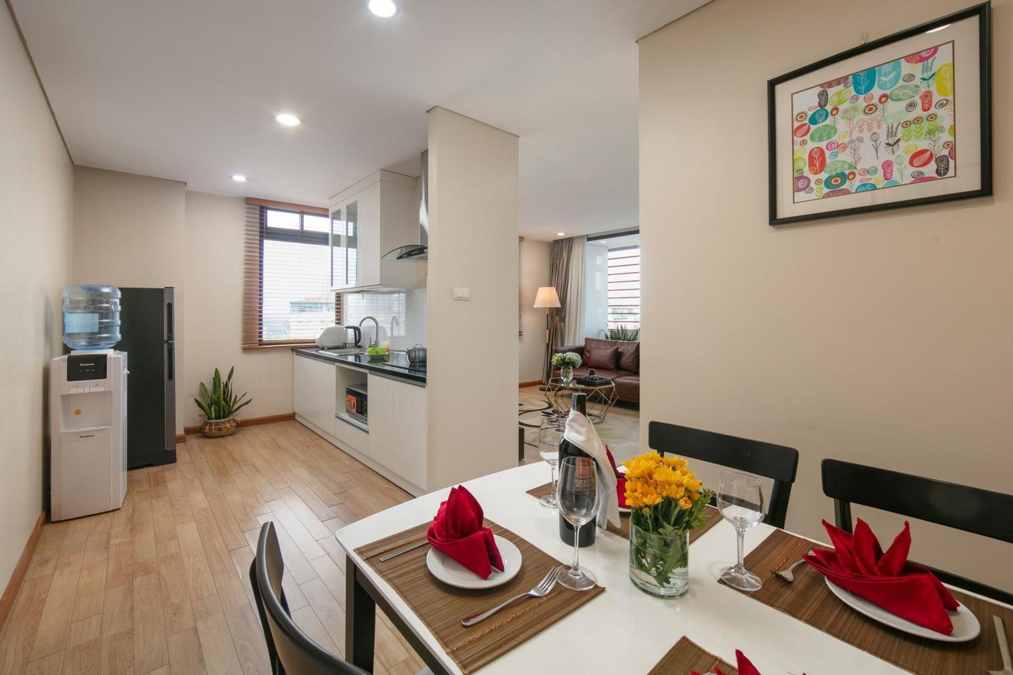 האנוי Hb Serviced Apartment - 121B Quan Hoa מראה חיצוני תמונה