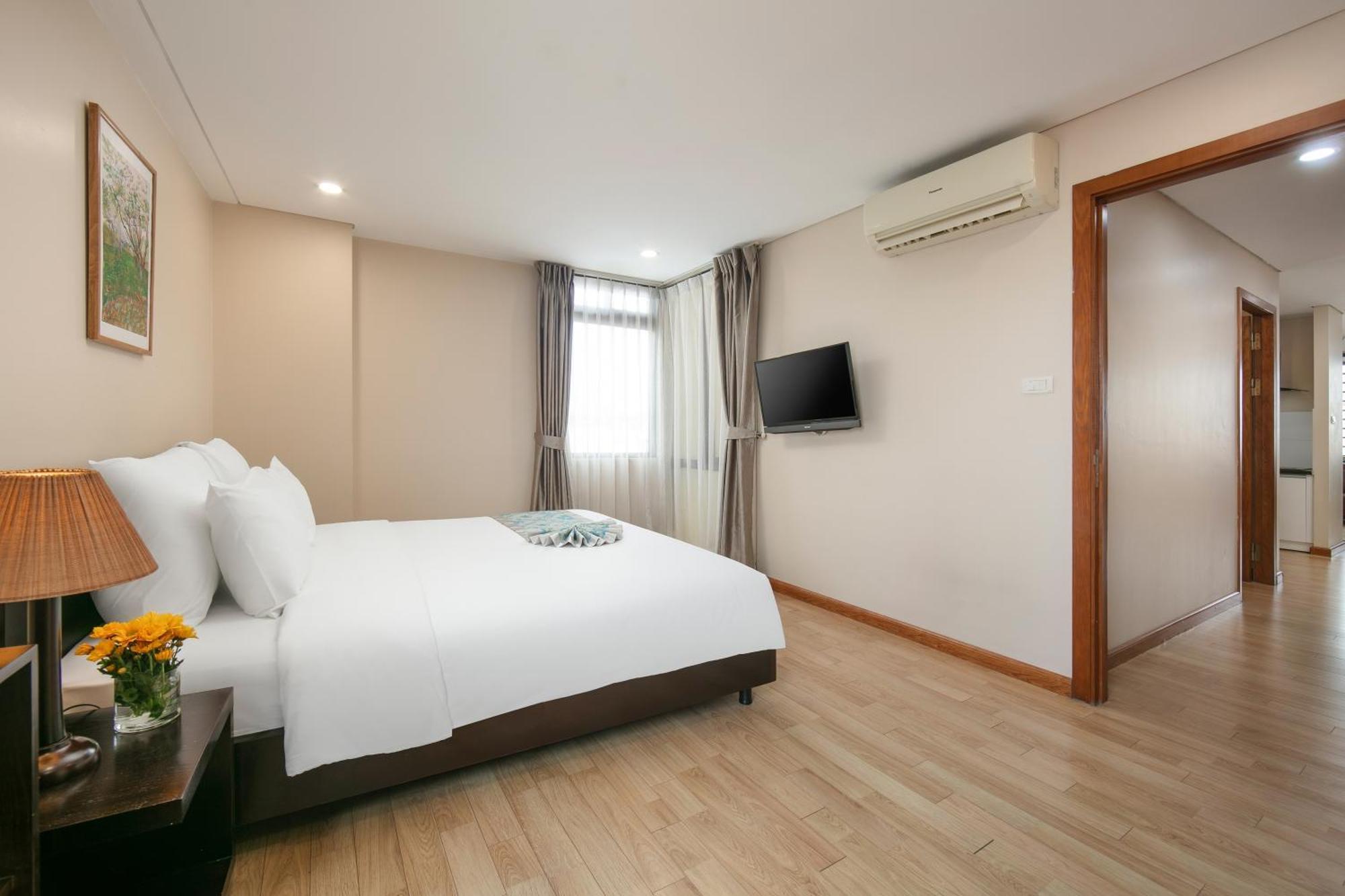 האנוי Hb Serviced Apartment - 121B Quan Hoa מראה חיצוני תמונה