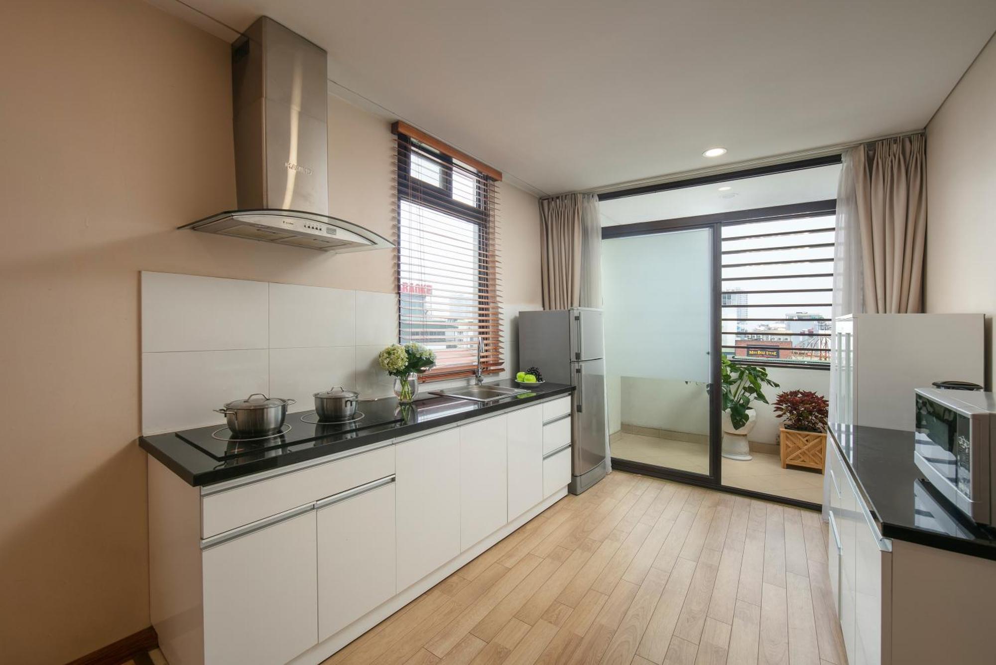 האנוי Hb Serviced Apartment - 121B Quan Hoa מראה חיצוני תמונה