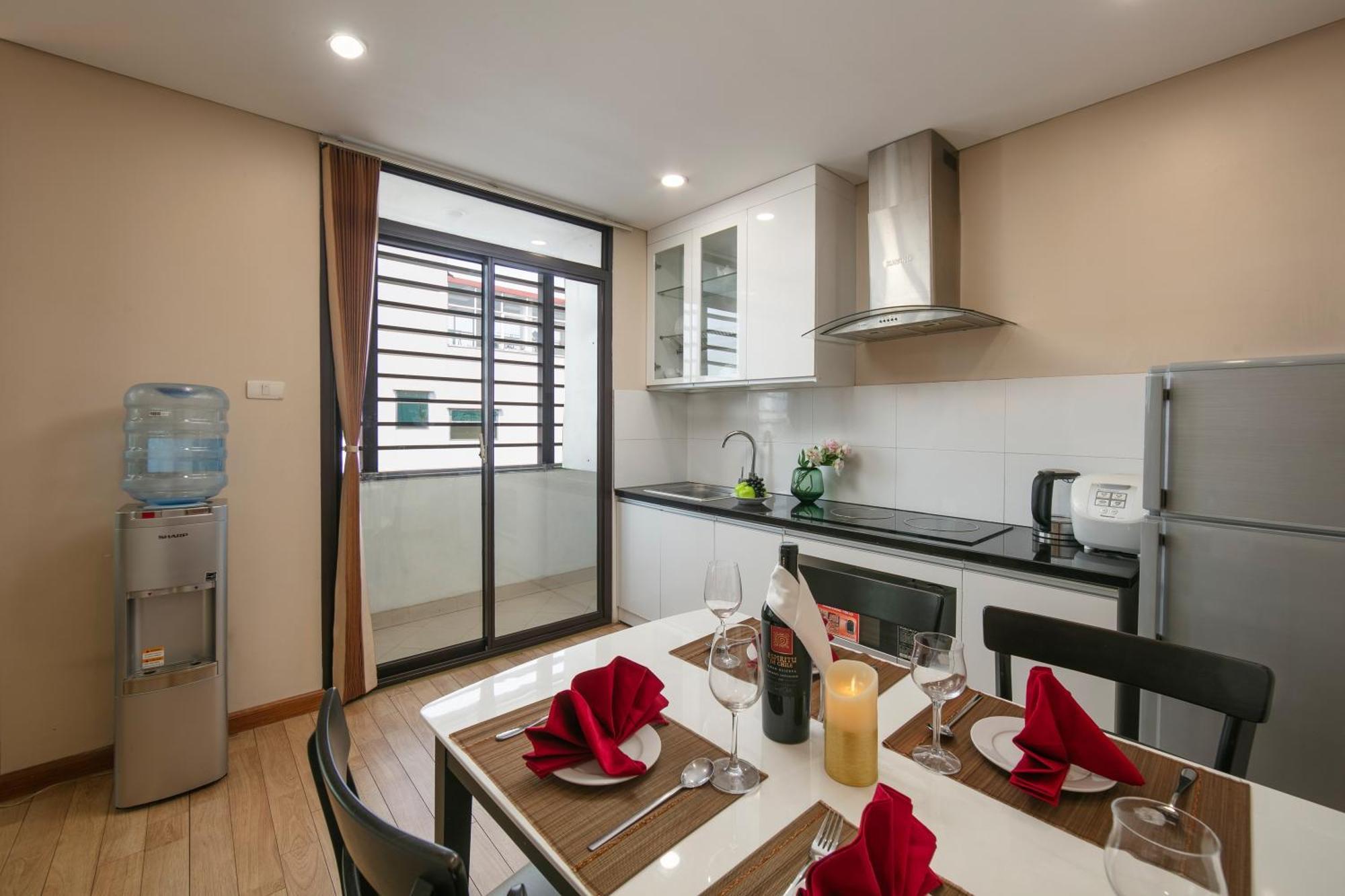 האנוי Hb Serviced Apartment - 121B Quan Hoa מראה חיצוני תמונה
