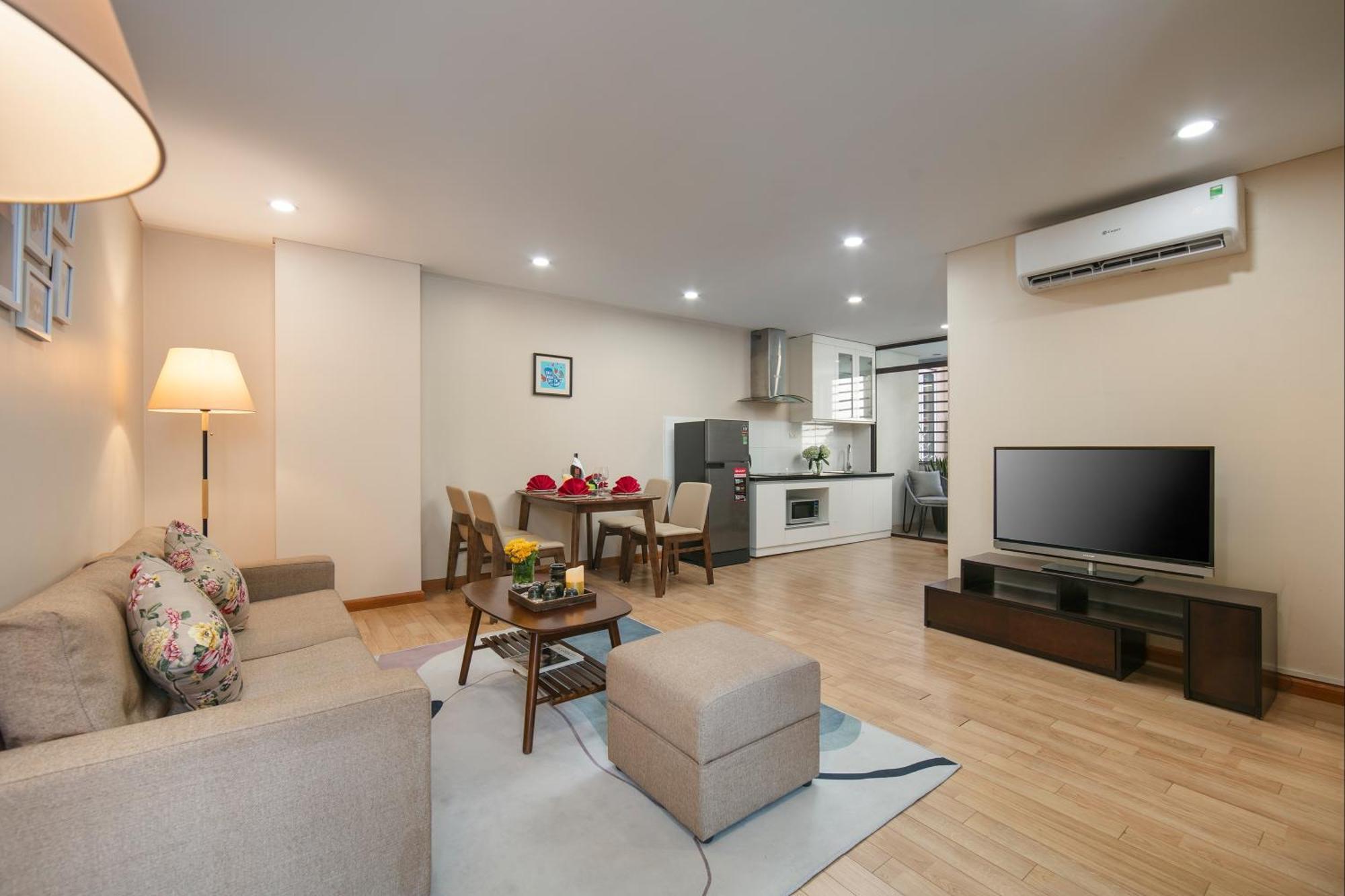 האנוי Hb Serviced Apartment - 121B Quan Hoa מראה חיצוני תמונה